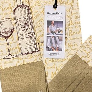 Kitchen Boa~Neck Tea Towel (NWT!)